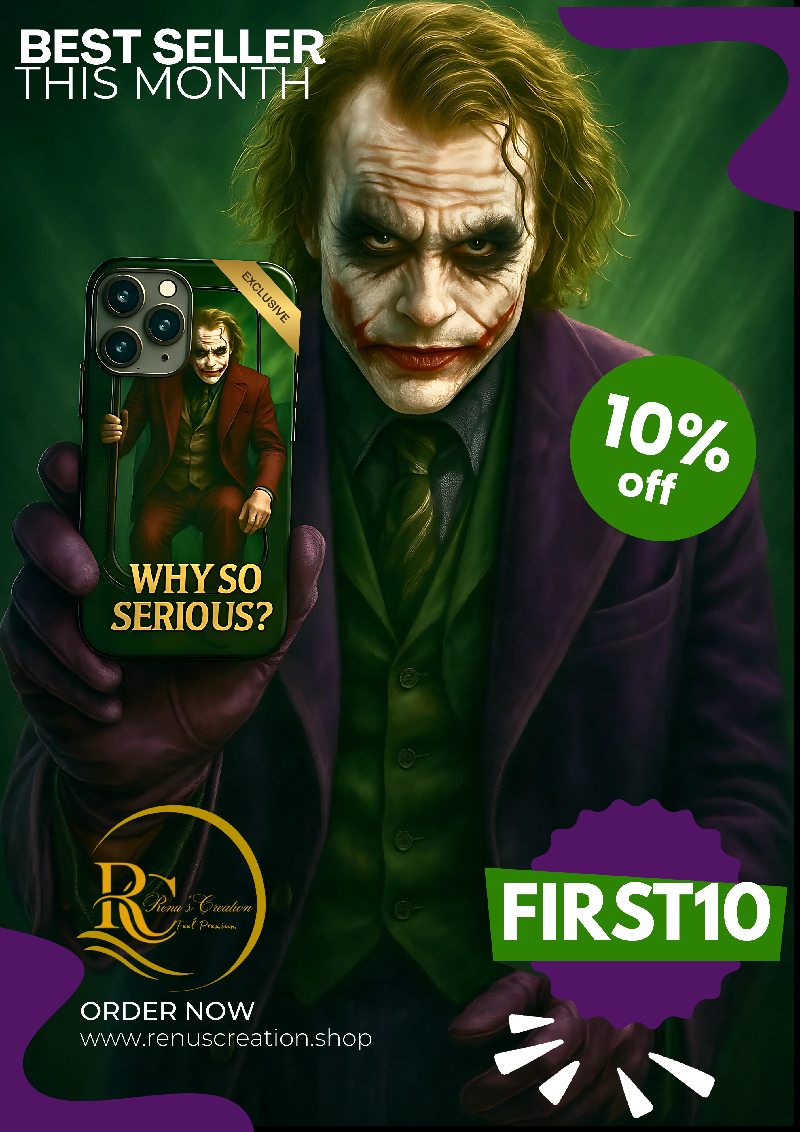 WHY SO SERIOUS- LIMITED EDITION