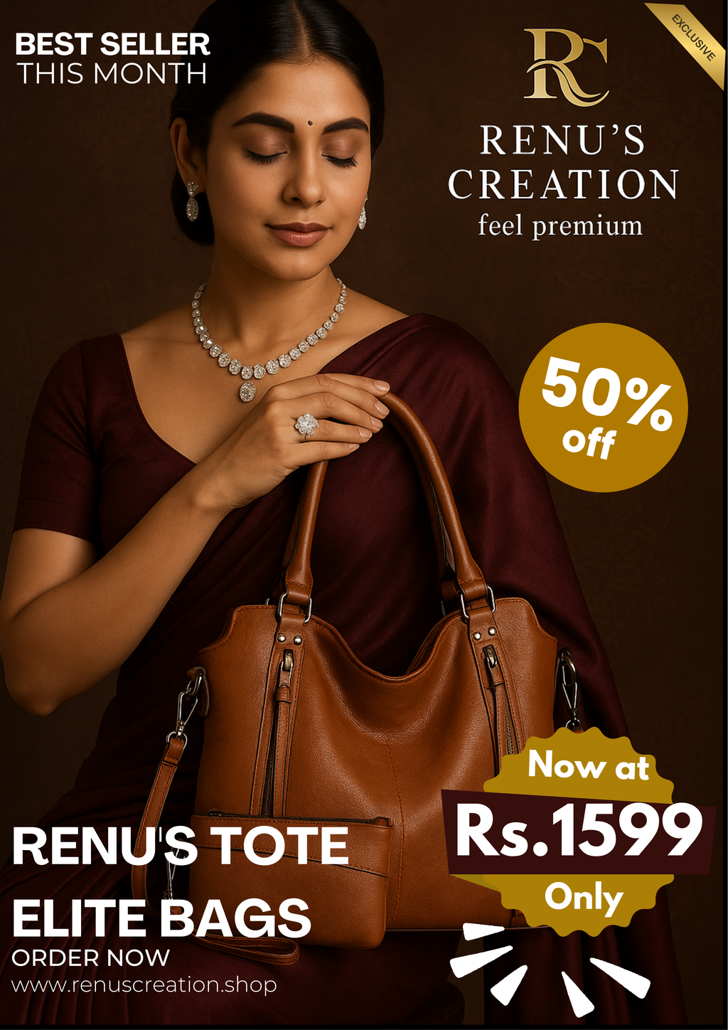RENU'S TOTE ELITE BAGS