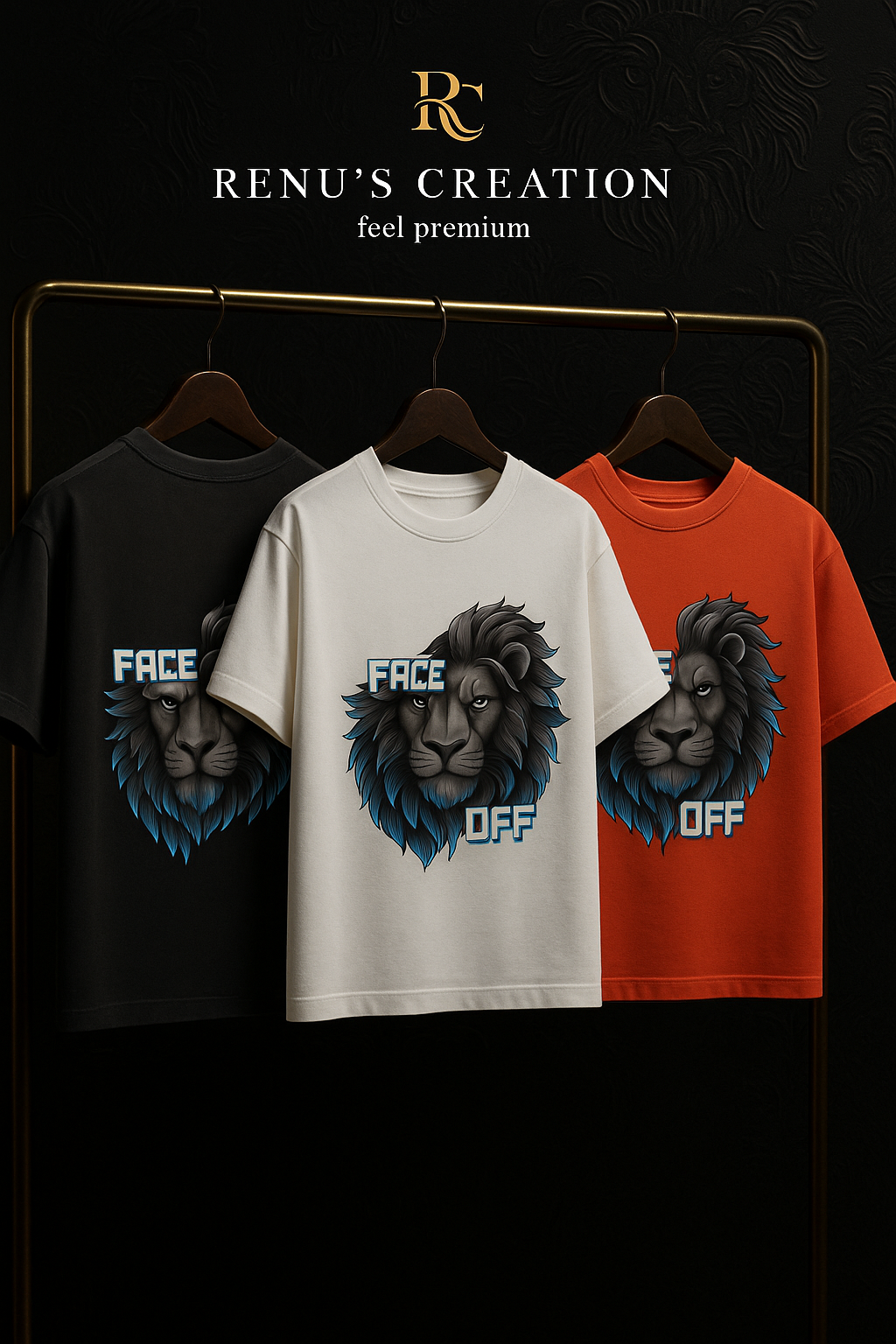FACE OFF - ELITE OVERSIZED TSHIRTS